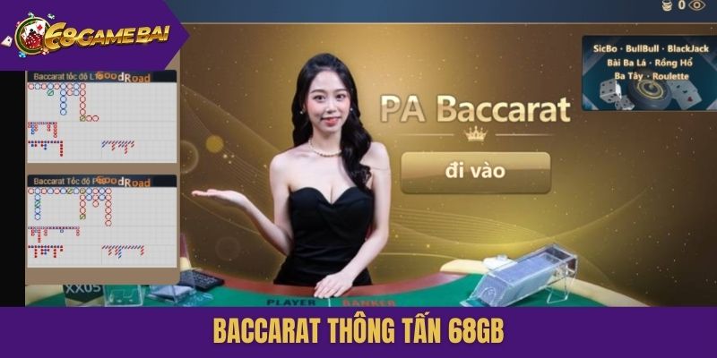 Baccarat thông tấn 68gb
