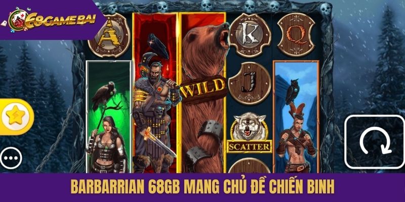 Barbarrian 68gb mang chủ đề chiến binh