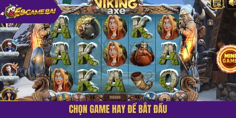 Chọn game hay để bắt đầu