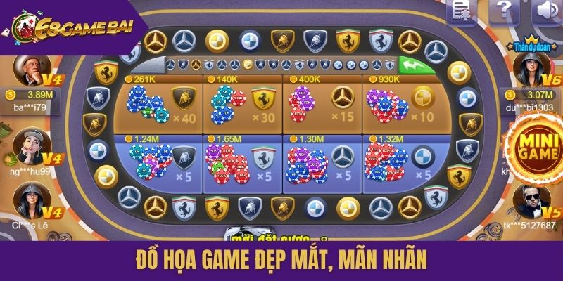 Đồ họa game đẹp mắt, mãn nhãn