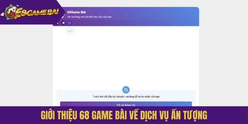 Giới thiệu 68 Game Bài về dịch vụ ấn tượng