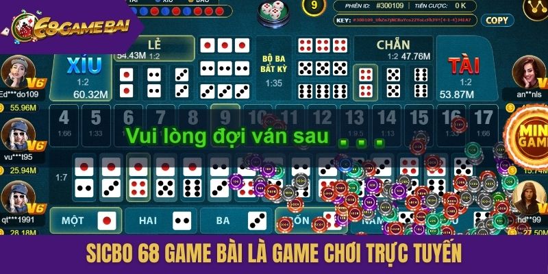 Sicbo 68 Game Bài là game chơi trực tuyến