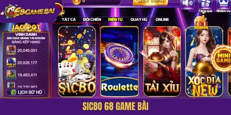 Sicbo 68 game bài