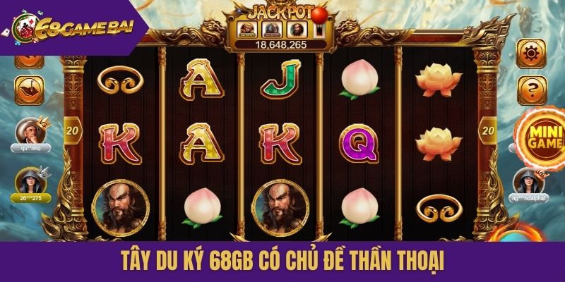 Tây Du Ký 68gb có chủ đề thần thoại