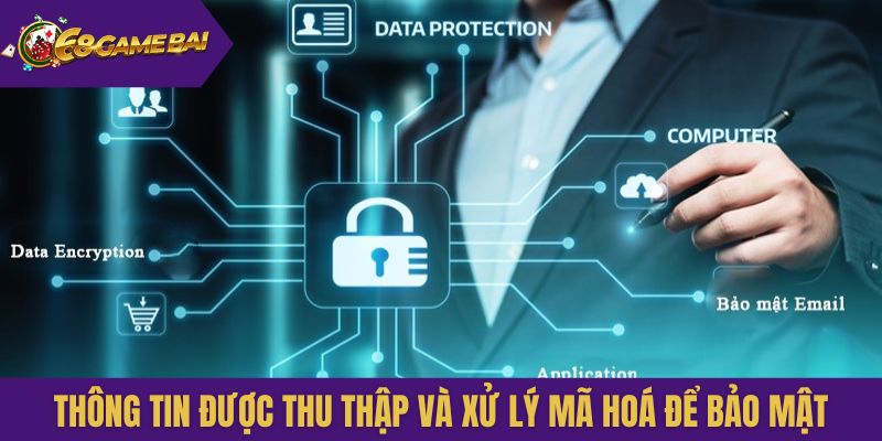 Thông tin tài khoản được thu thập và xử lý mã hoá để bảo mật