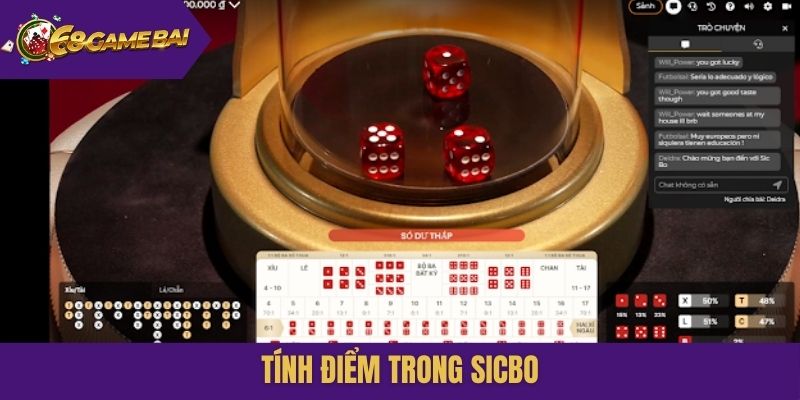 Tính điểm trong Sicbo